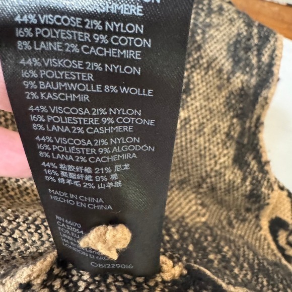 Anthropologie Lola Cocoon Cardigan‎ Contrast Floral Sweater Size XS/S - Picture 8 of 13